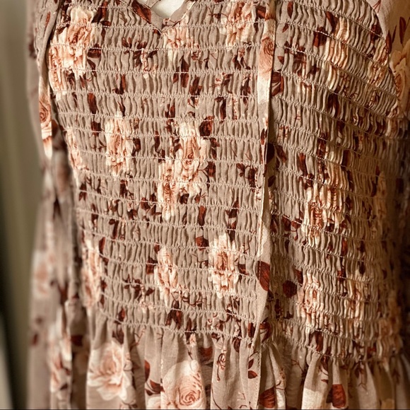 AE Boho Floral Blouse - Picture 3 of 9